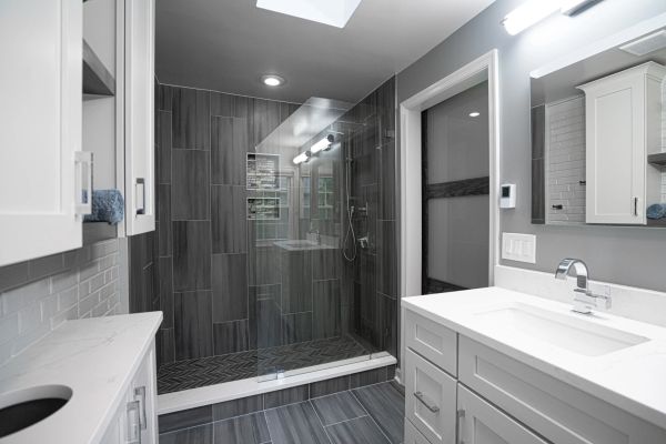 a shower remodel job in Boca Raton, Florida